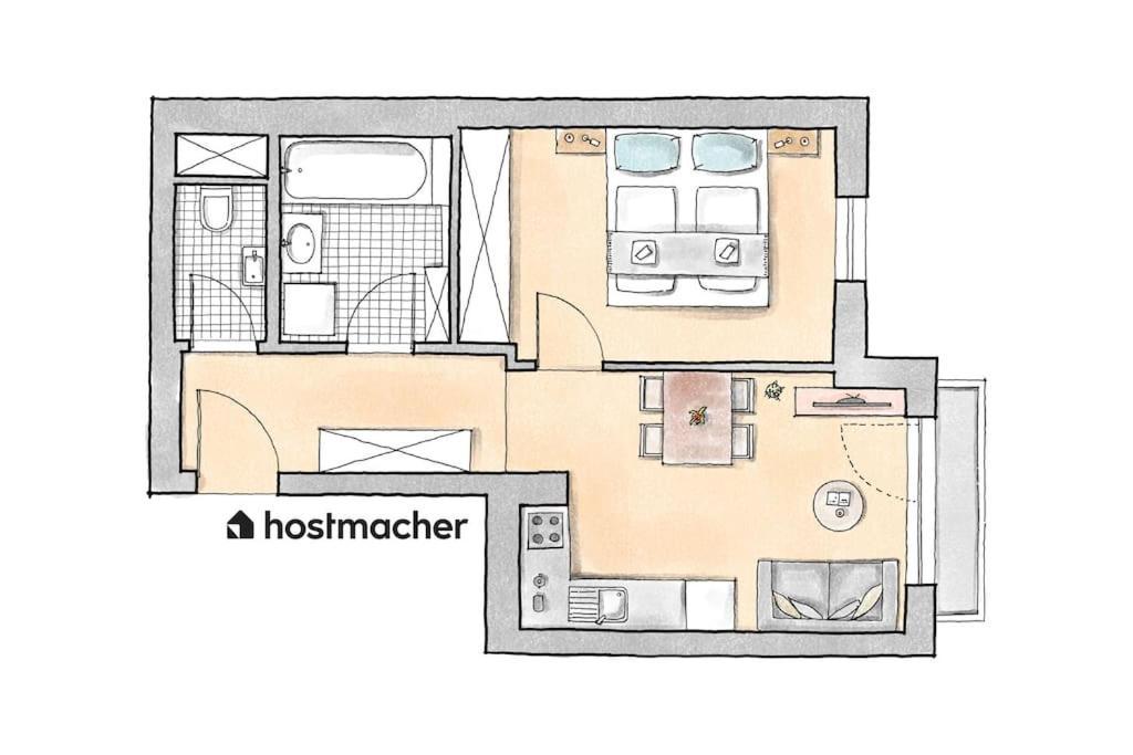 Cute 1Br Hideaway & City Quick By Hm Bécs Kültér fotó